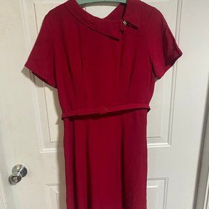 Vintage Women's Mary Margaret McBride Dress Size 14 1/2 Montgomery Ward